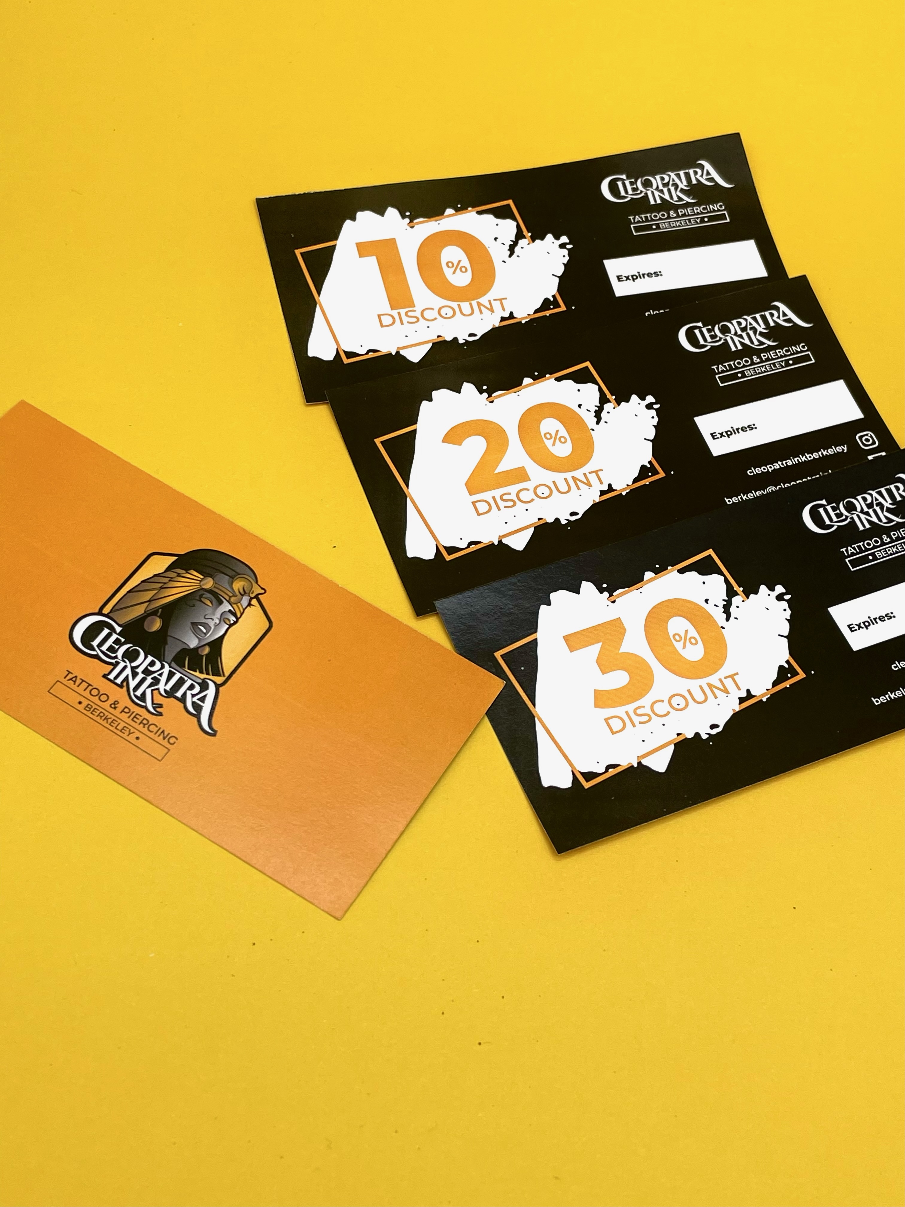 Cleopatra Ink — Card Suite