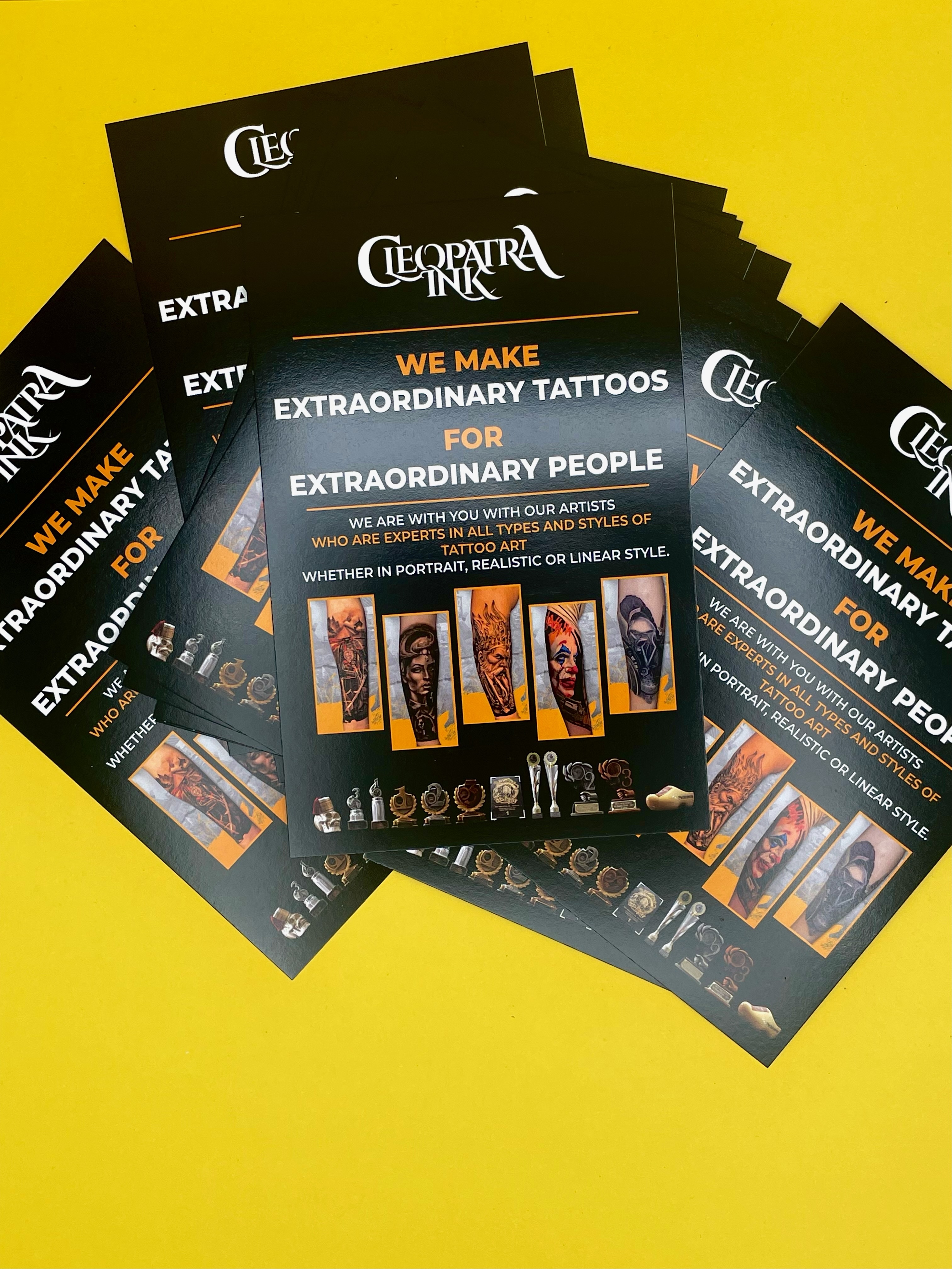 Cleopatra Ink — Tattoo Flyer