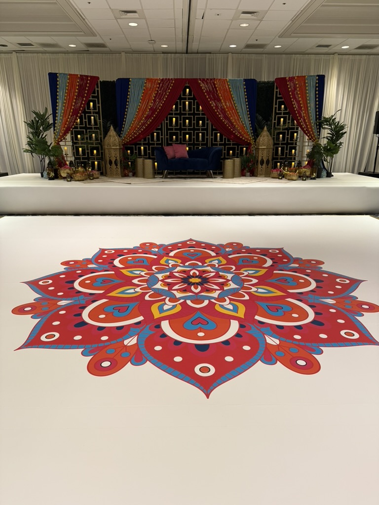 Cultural Event Floor Vinyl