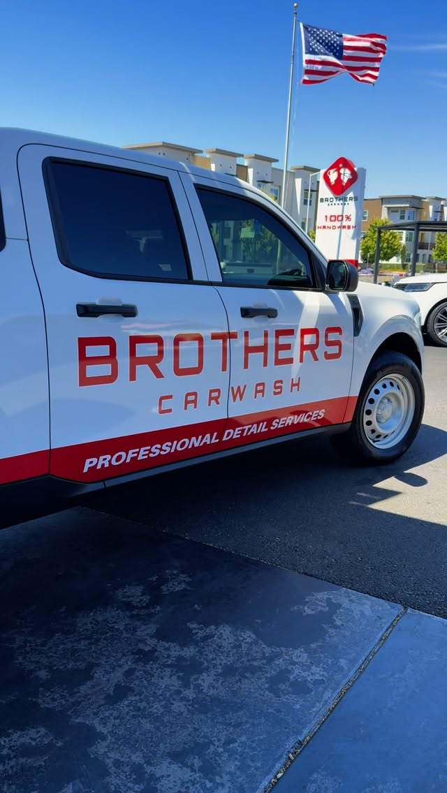 Brothers Carwash Fleet Wrap