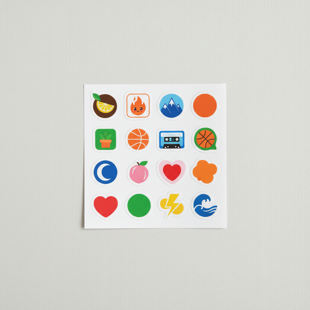 Kiss-Cut Sticker Sheets