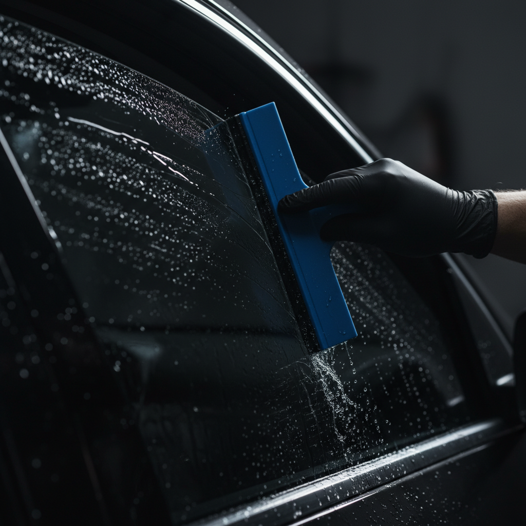 Auto tint install